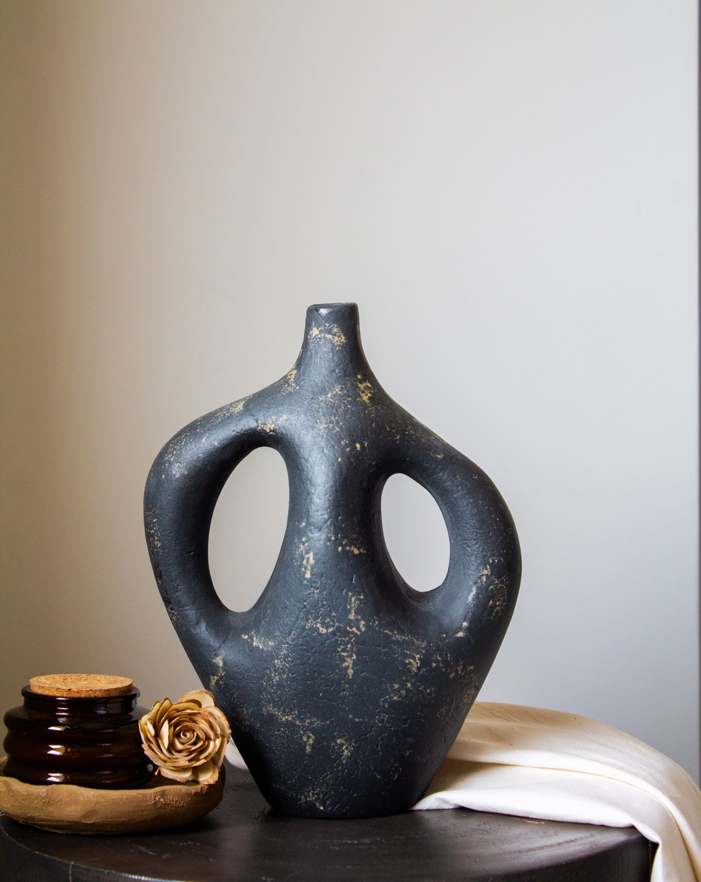 Black Aura Vase