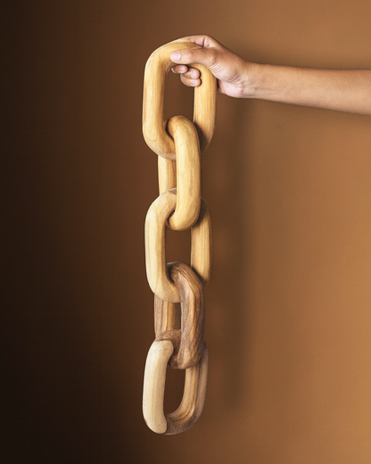 Wooden Chain Decor