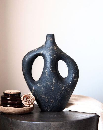 Black Aura Vase