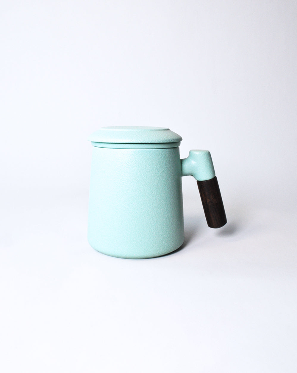 Ceramic Mug with Lid and Strainer