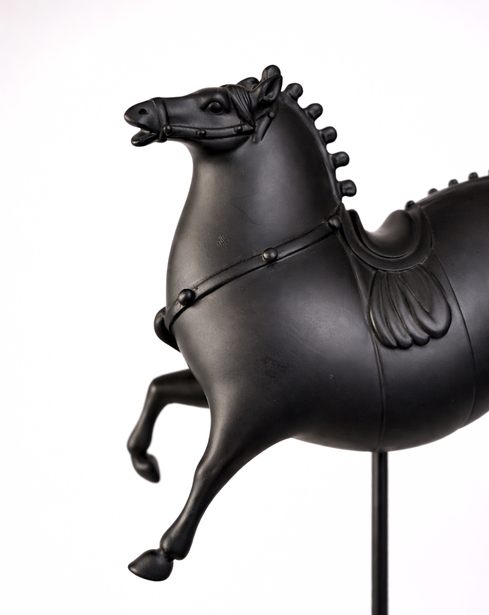 Midnight Horse Decor Sculpture
