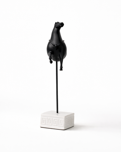 Midnight Horse Decor Sculpture