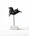Midnight Horse Decor Sculpture