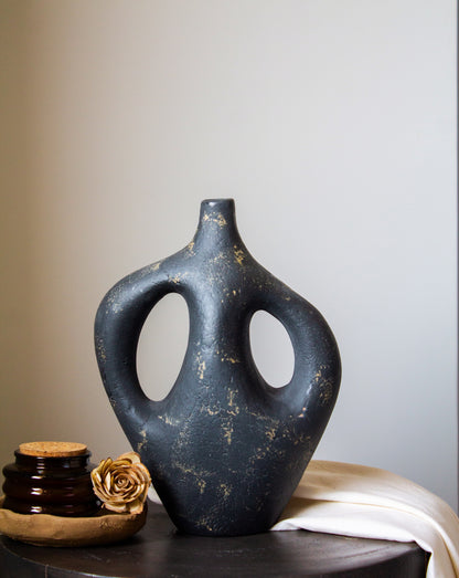 Black Aura Vase