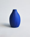 Blue Wave Ceramic Vase