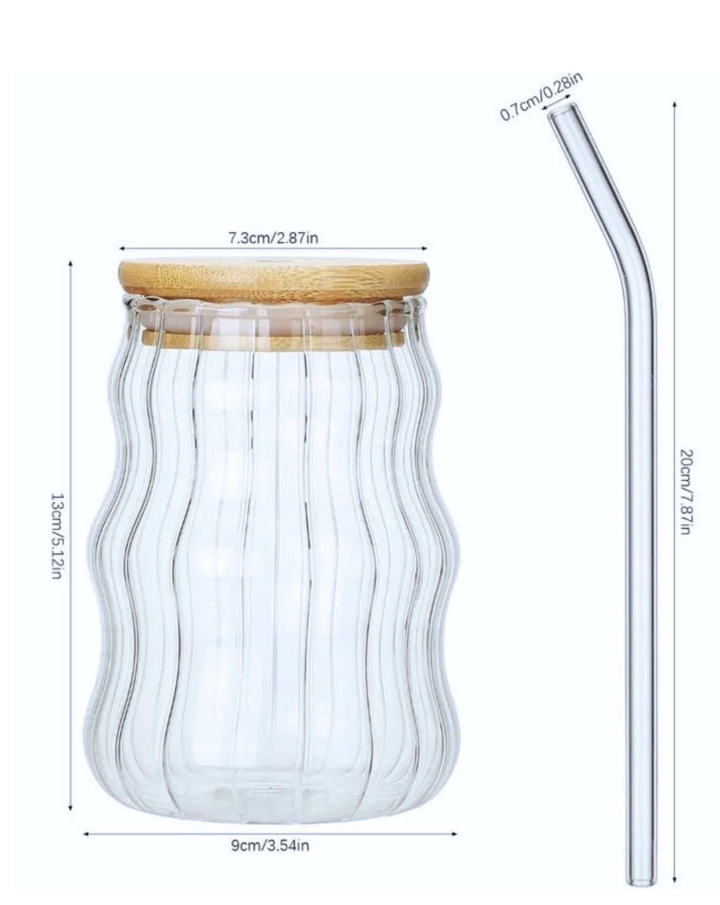 Wave Glass Tumbler