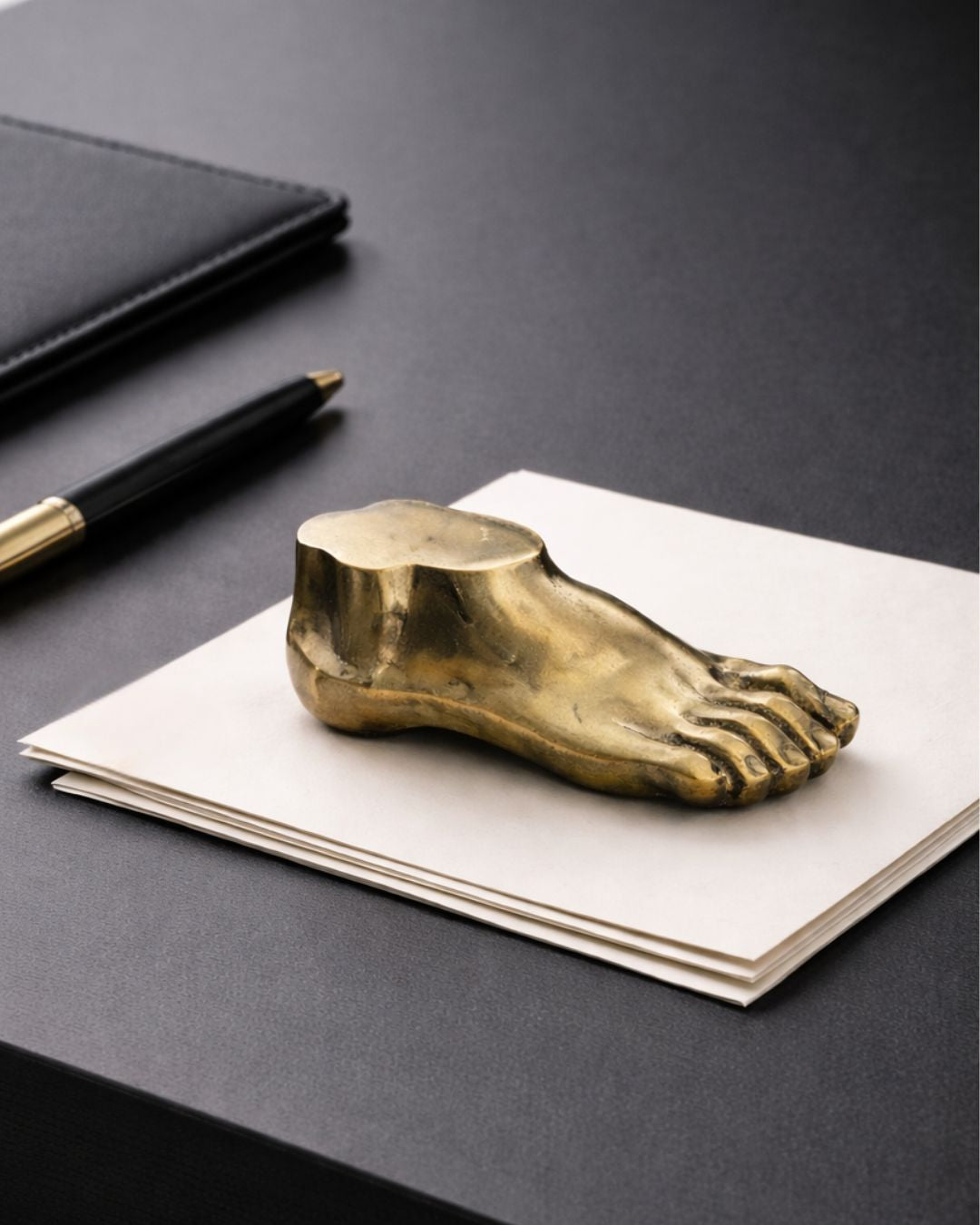 Brass Foot Sculptural Decor