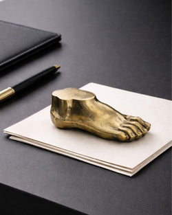 Brass Foot Sculptural Decor