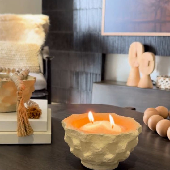 Decorative Paper Mache Bowl