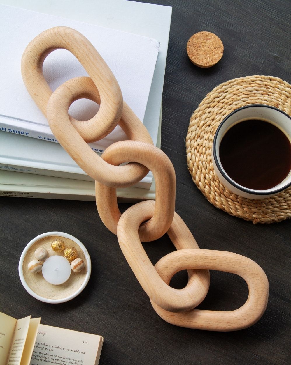 Wooden Chain Decor